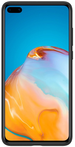 Silicone для Huawei P40 (черный)