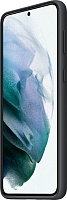 Чехол-накладка Silicone Cover для Samsung S21+ (черный) фото 1