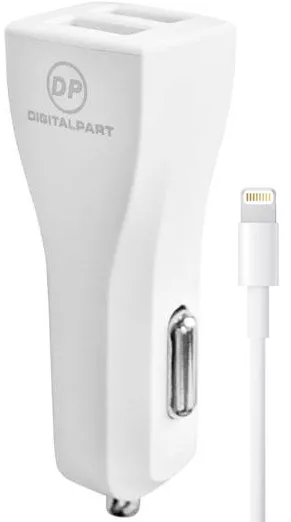 Товар Digitalpart CC-231 с кабелем Lightning (белый)
