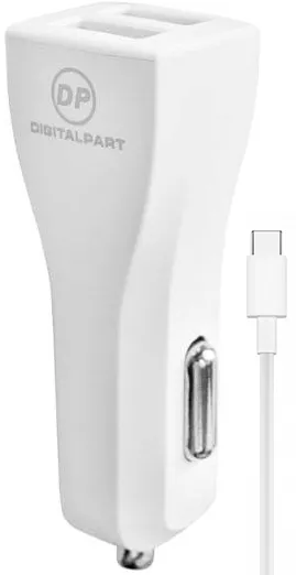 Товар Digitalpart CC-231 с кабелем Type-C (белый)